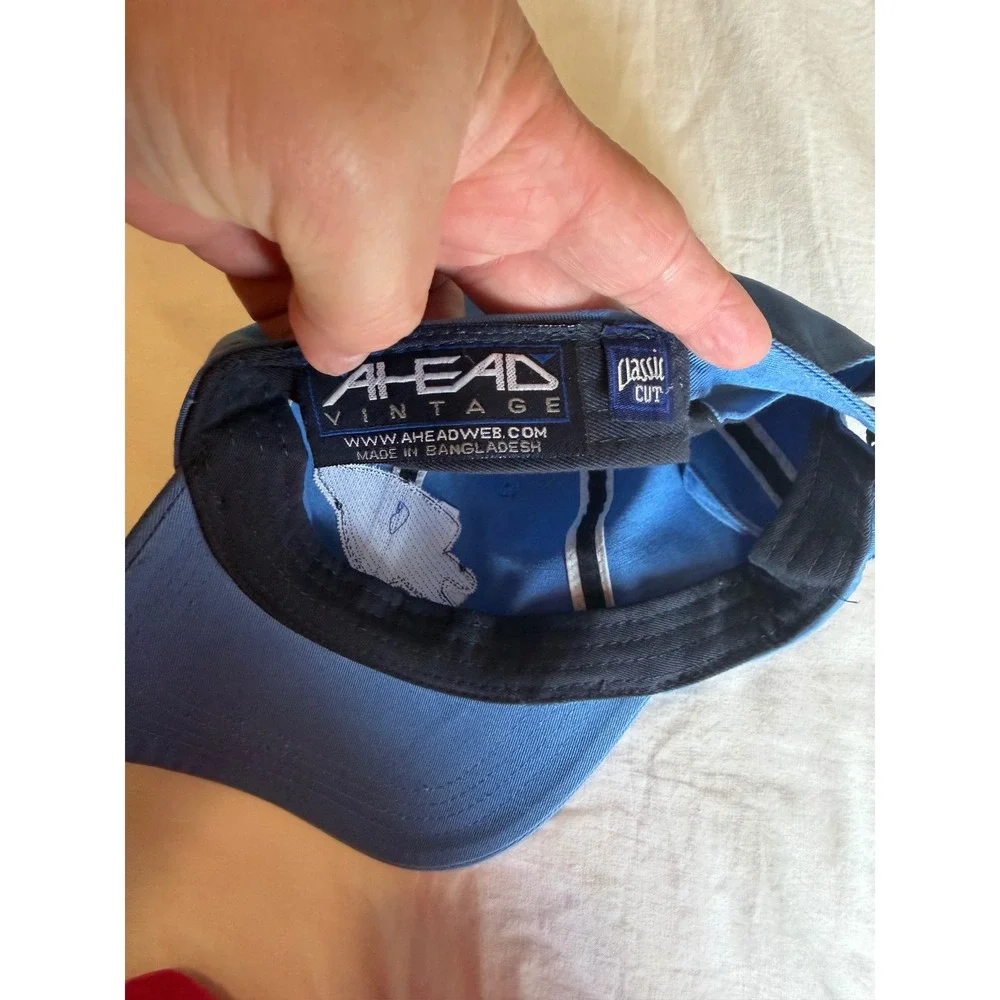 Ahead USA Oklahoma City Thunder NBA Hat Light Blue Classic Cut Adjustable‎ NWT